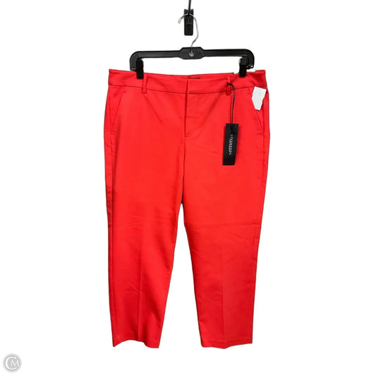 Pants Cropped By Liverpool In Coral, Size: 14