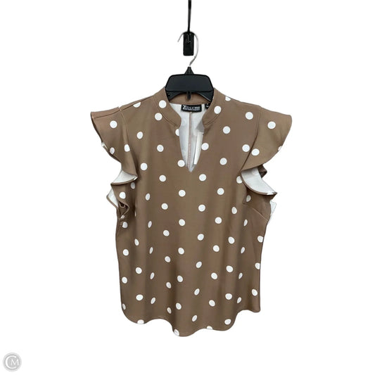 Skirt Set 2pc By New York And Co In Polkadot Pattern, Size: M