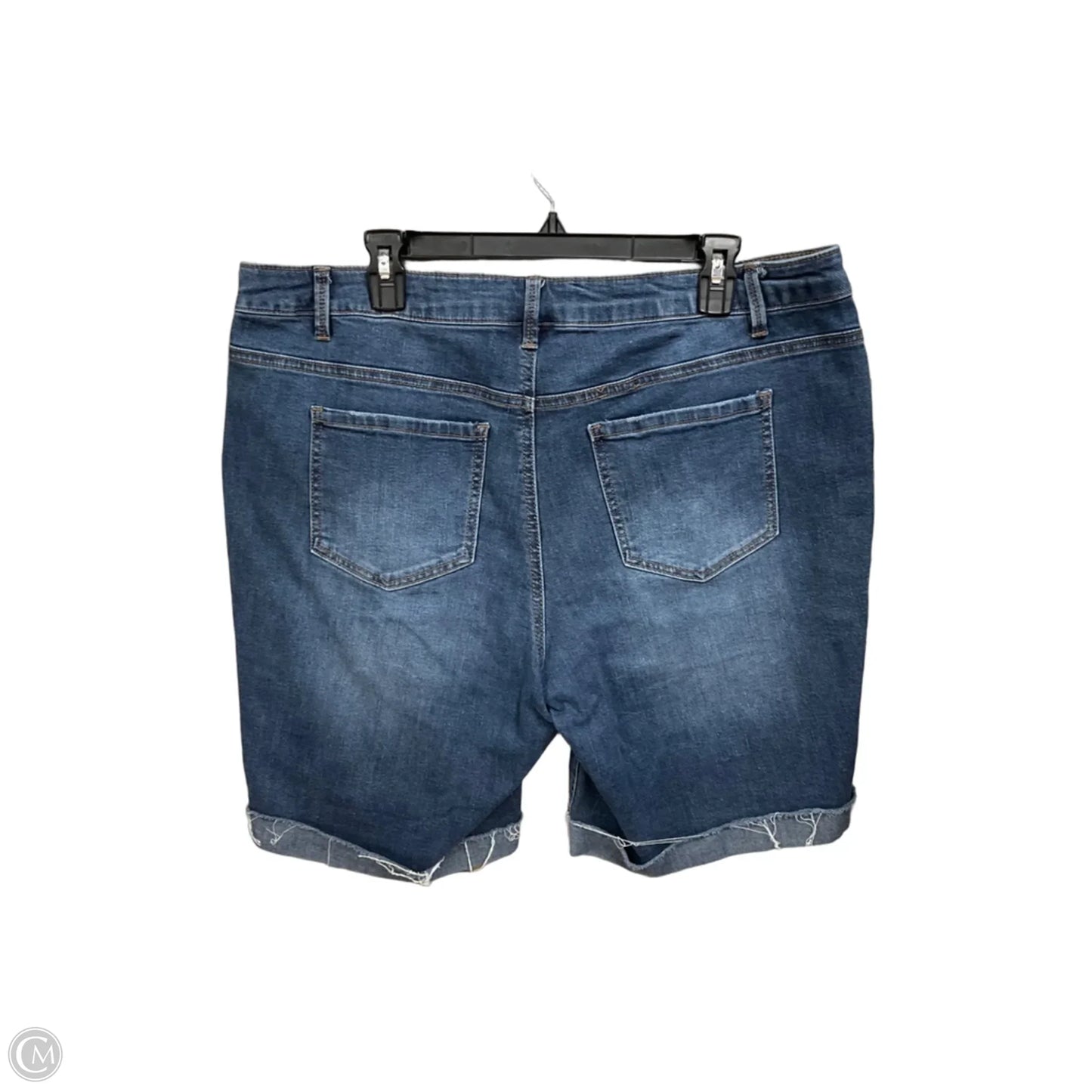 Shorts By Cmc In Blue Denim, Size: 18