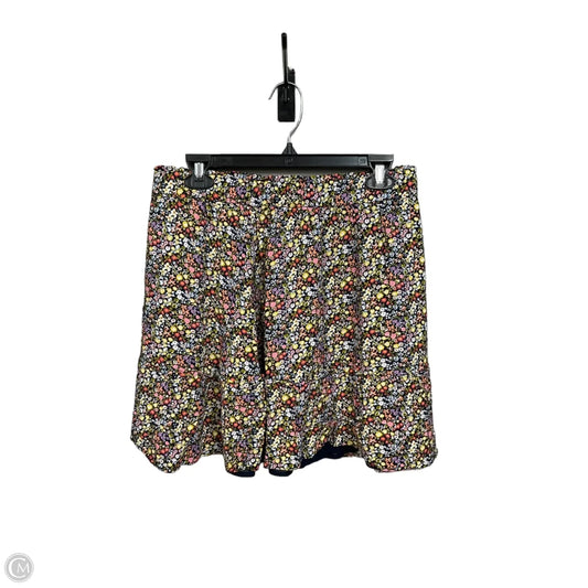 Skirt Mini & Short By Loft In Floral Print, Size: 8