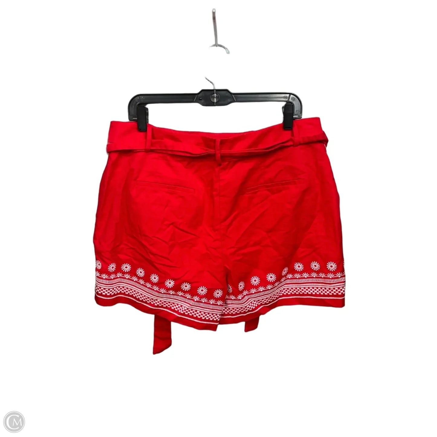 Shorts By Ann Taylor In Red, Size: 14