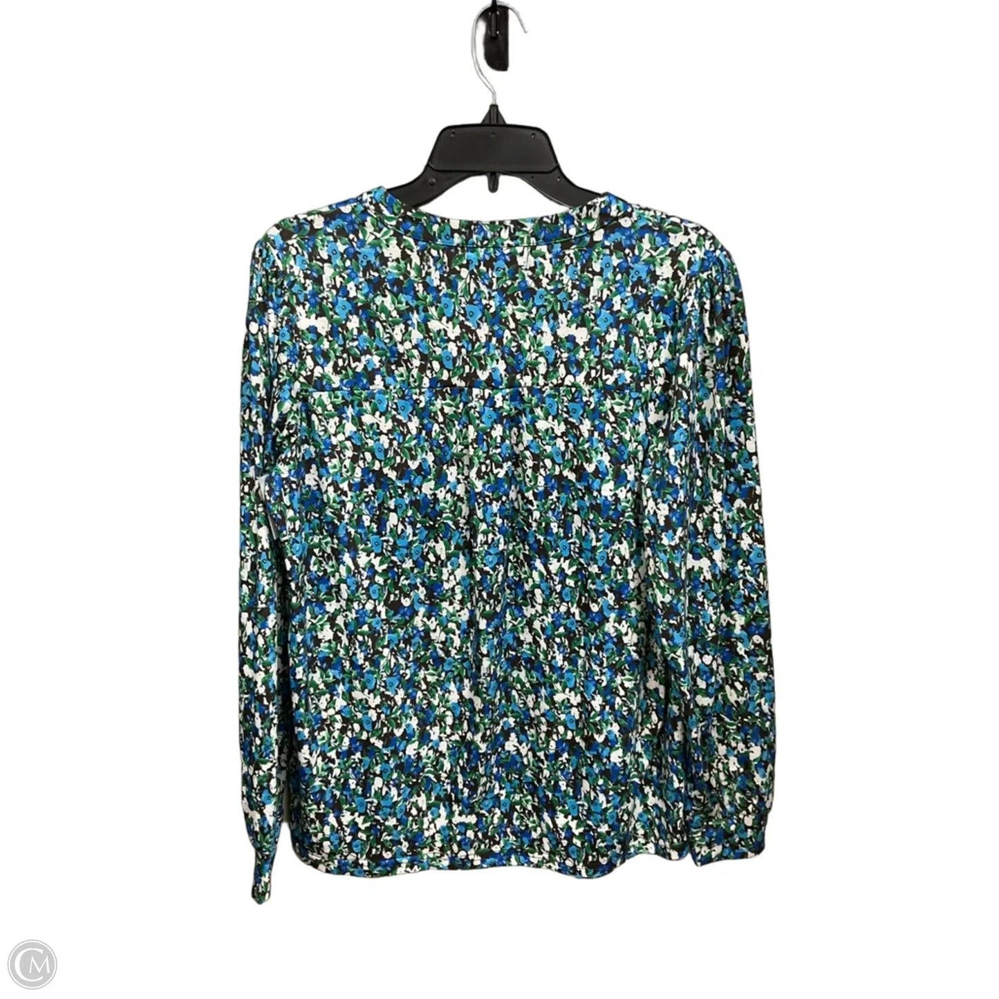 Top Long Sleeve By Clothes Mentor In Floral Print, Size: L