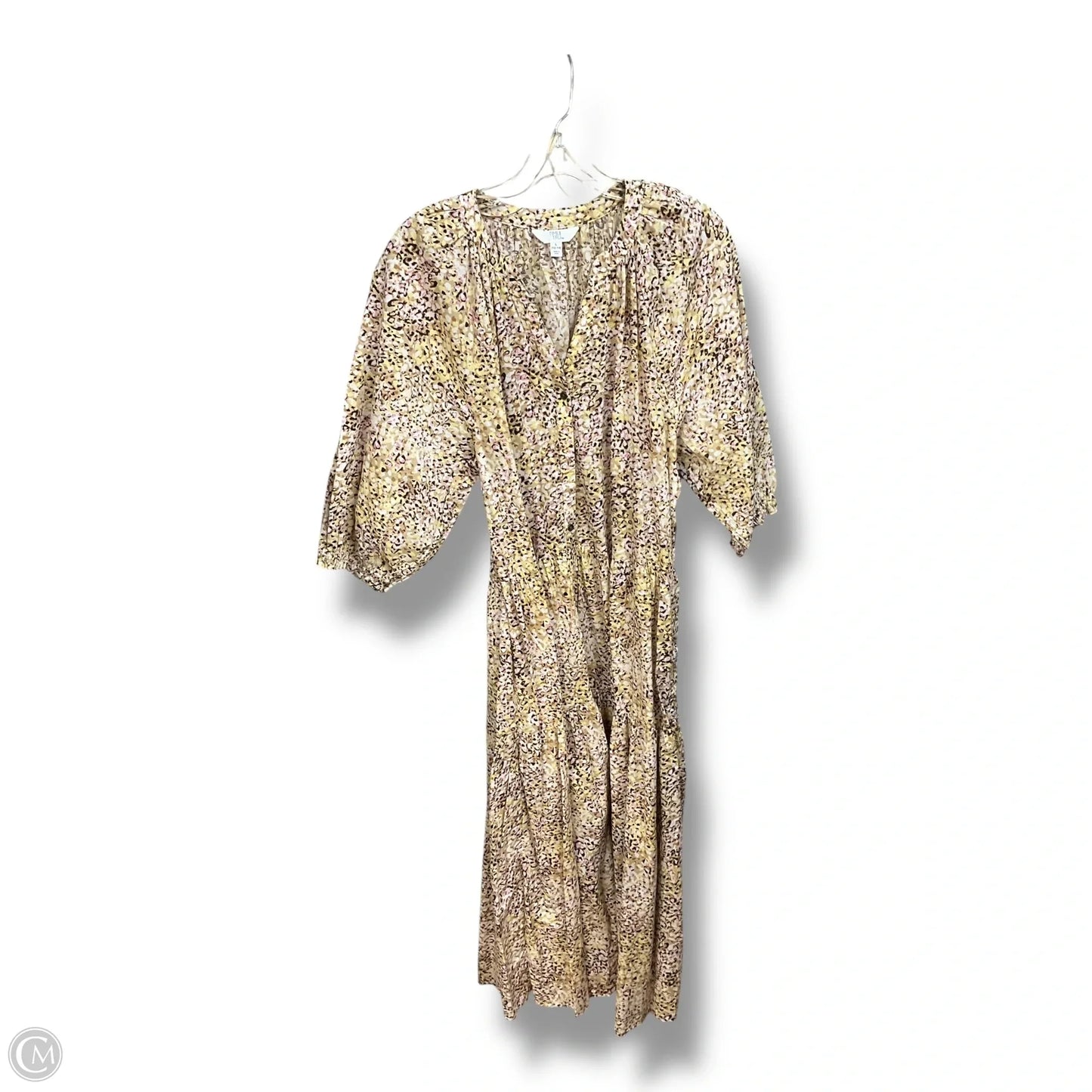 Dress Casual Maxi By Cmc In Animal Print, Size: L