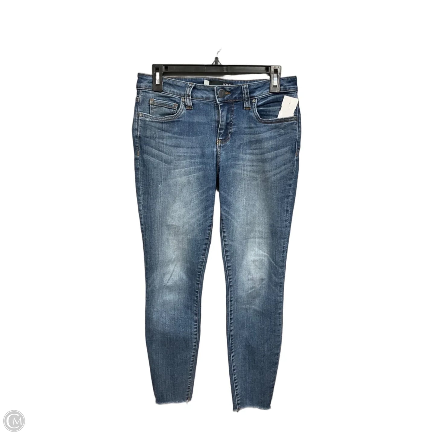 Jeans Cropped By Kut In Blue Denim, Size: 4