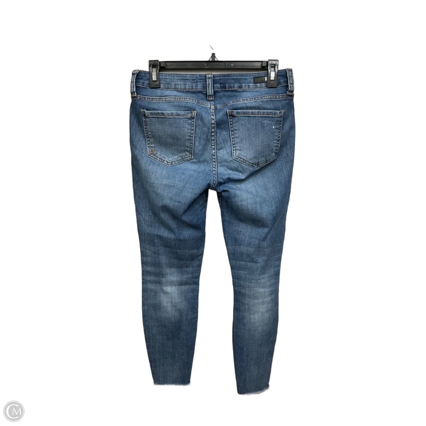Jeans Cropped By Kut In Blue Denim, Size: 4