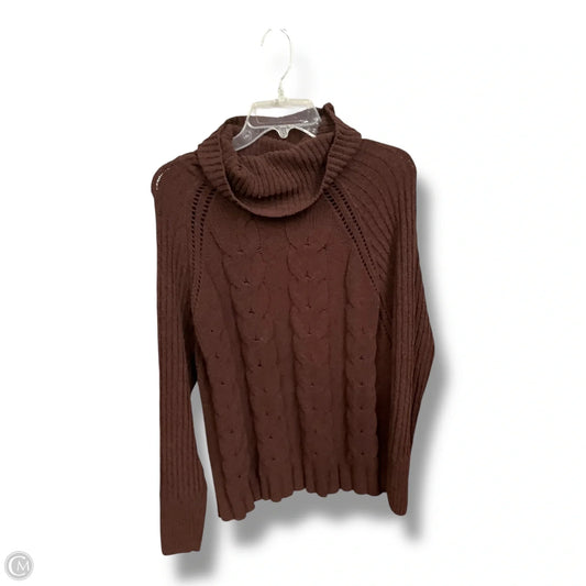 Sweater By Love Tree In Brown, Size: L