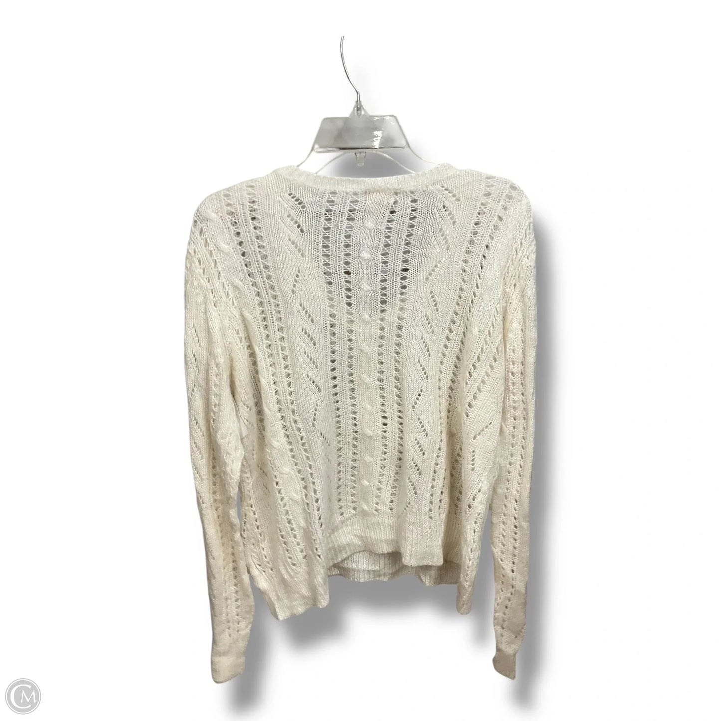 Sweater By Canyon River Blues In Cream, Size: Xl