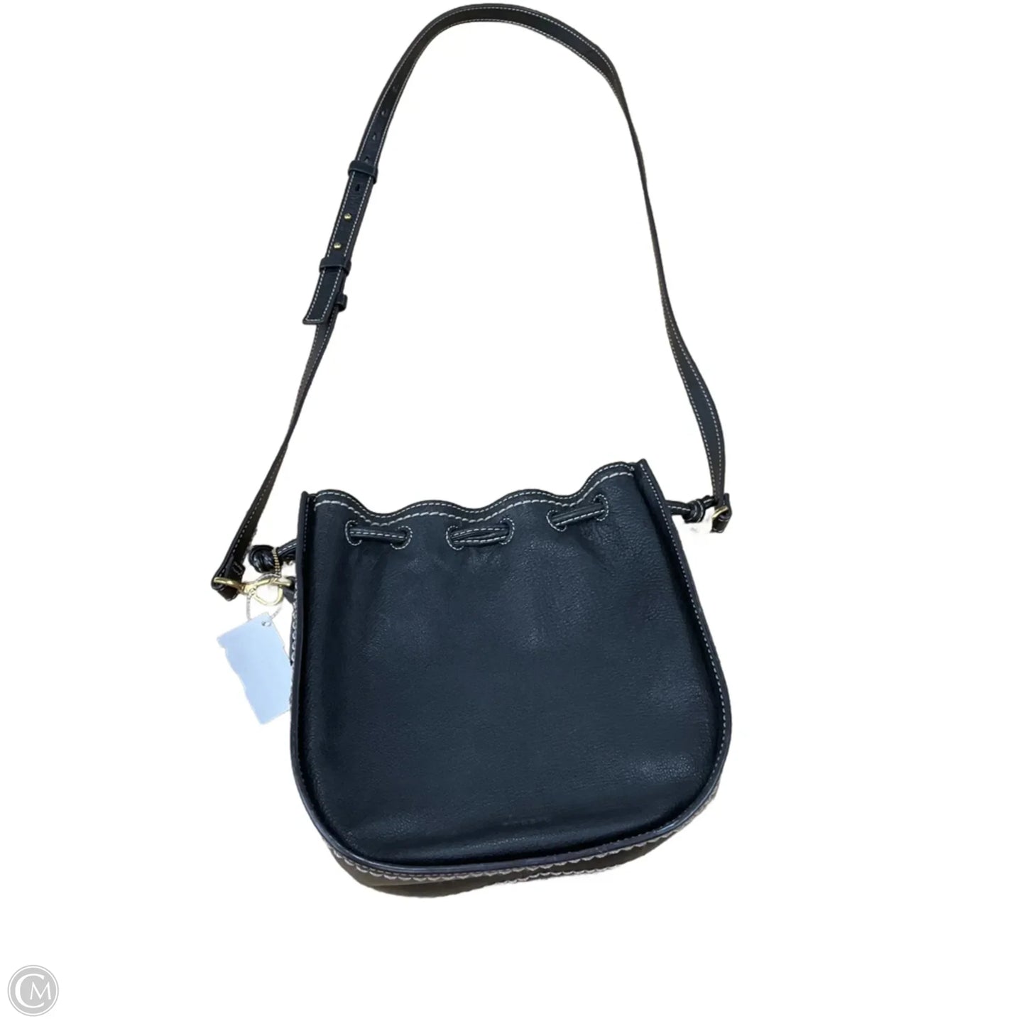 Crossbody Leather By Fossil, Size: Medium