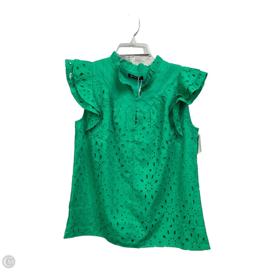 Top Sleeveless By Prettygarden In Green, Size: S