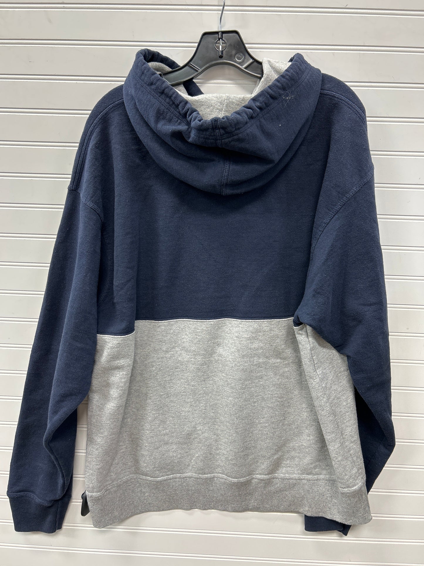 Sweatshirt Hoodie By Champion In Navy, Size:Xl