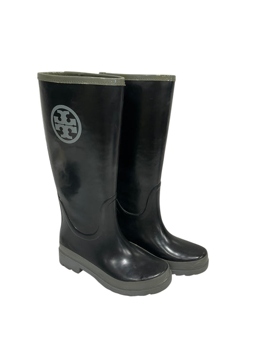 Boots Rain By Tory Burch In Black, Size: 6