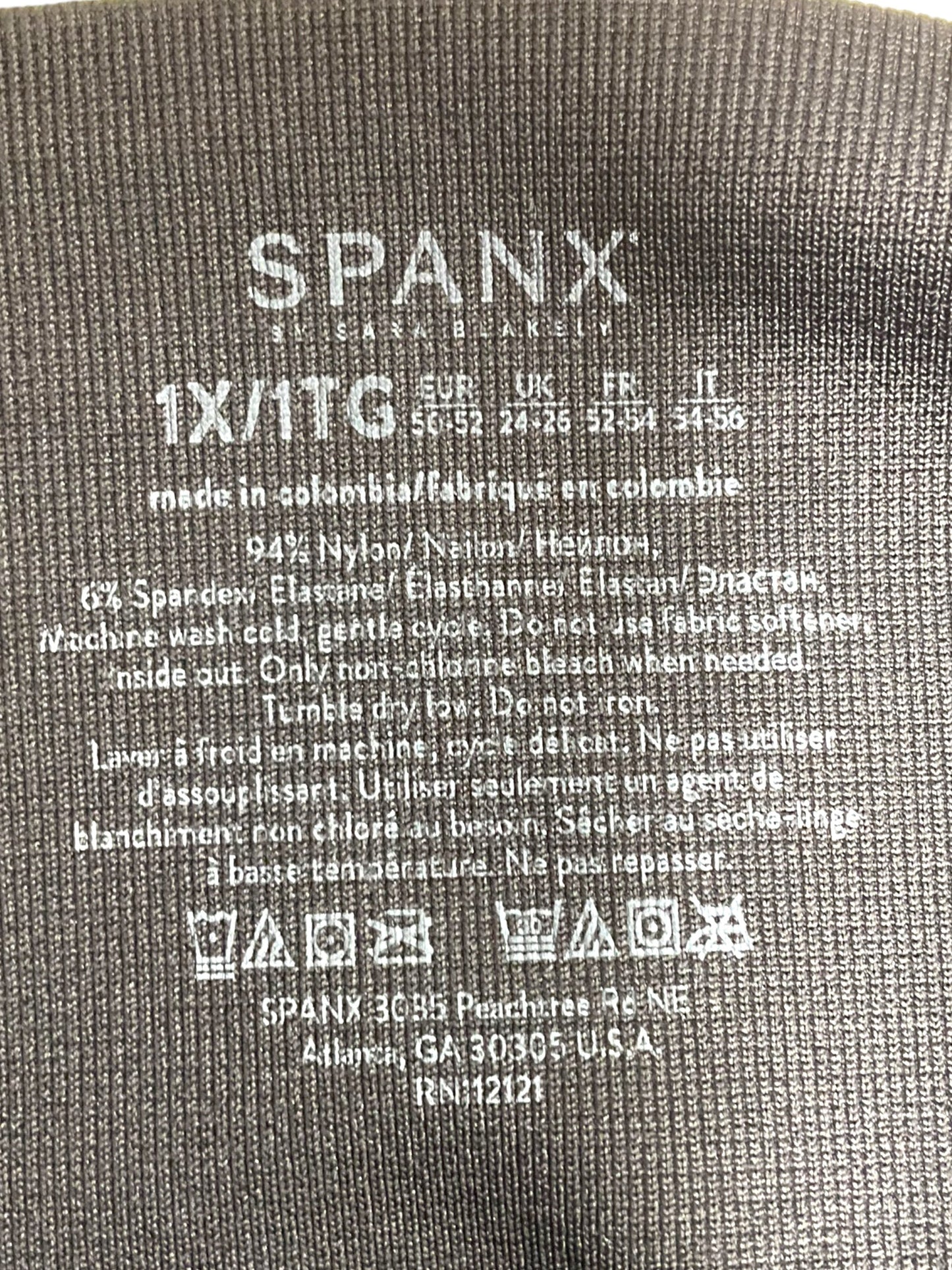 Black Shorts Spanx, Size 1x