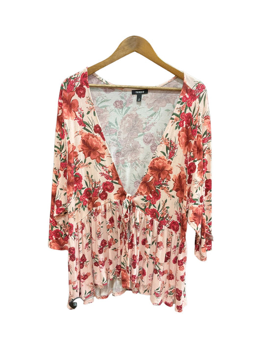 Floral Print Cardigan Torrid, Size 3x