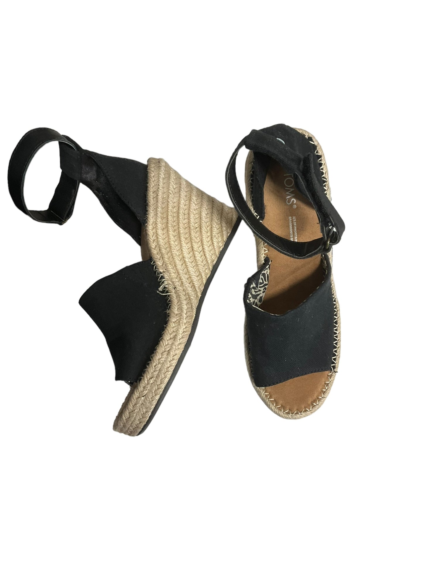 Sandals Heels Wedge By Toms  Size: 9