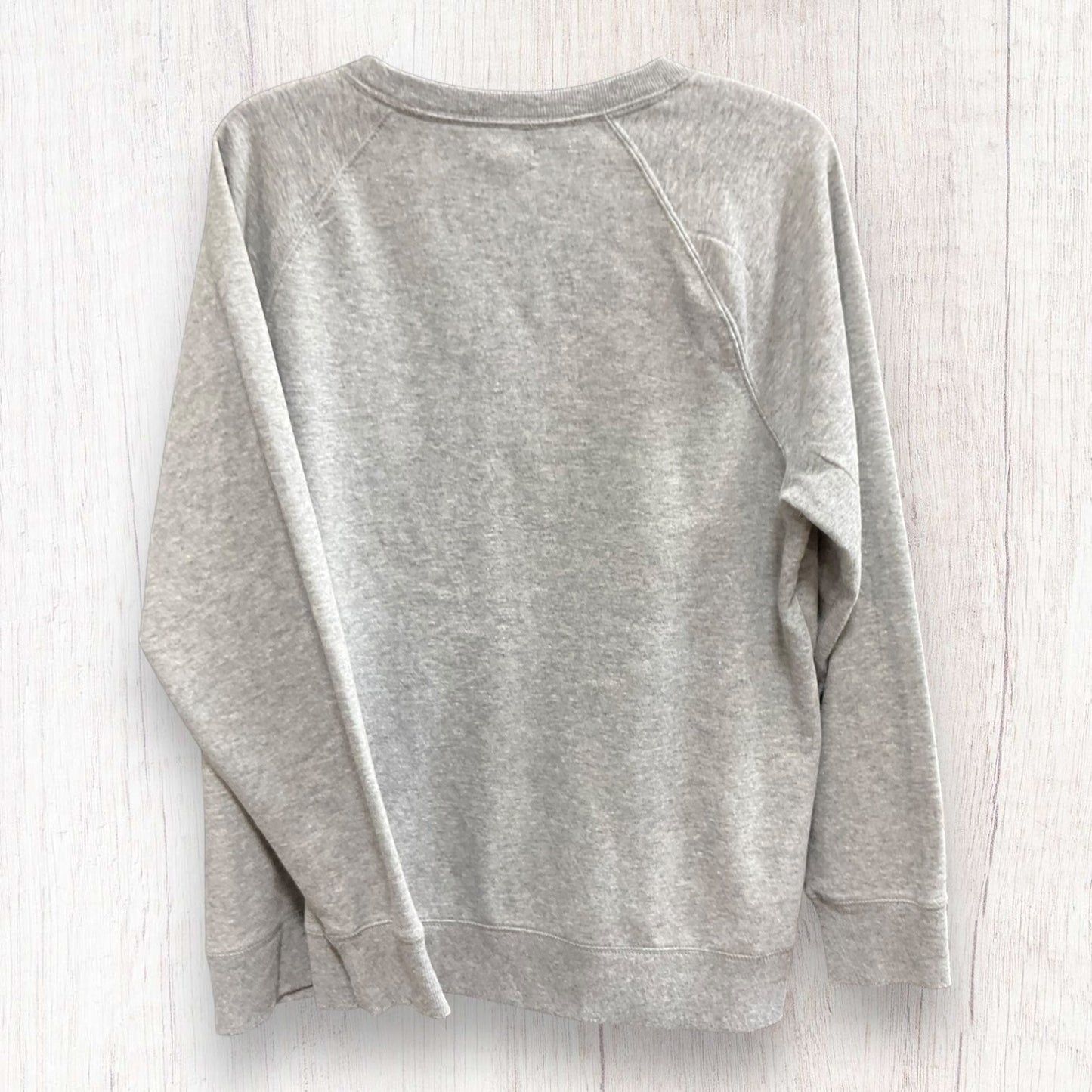 Grey Top Long Sleeve Basic Maurices, Size Xl