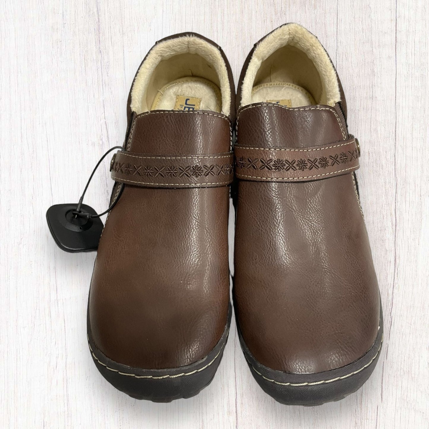 Brown Shoes Flats Jbu By Jambu, Size 9.5