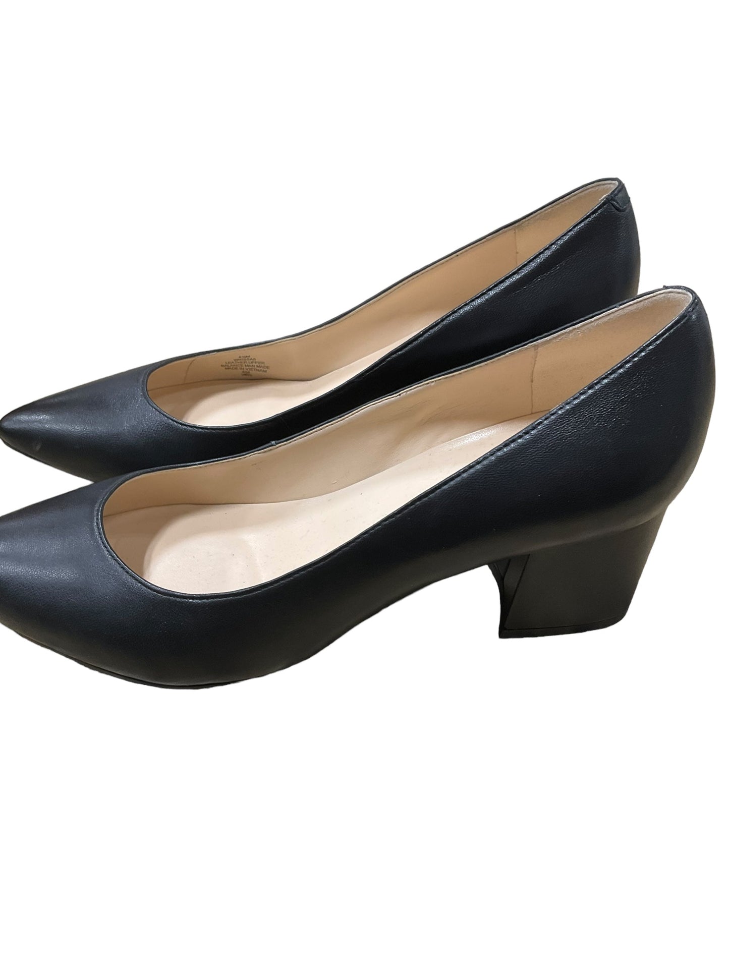 Shoes Heels Block By Nine West In Black, Size: 8.5