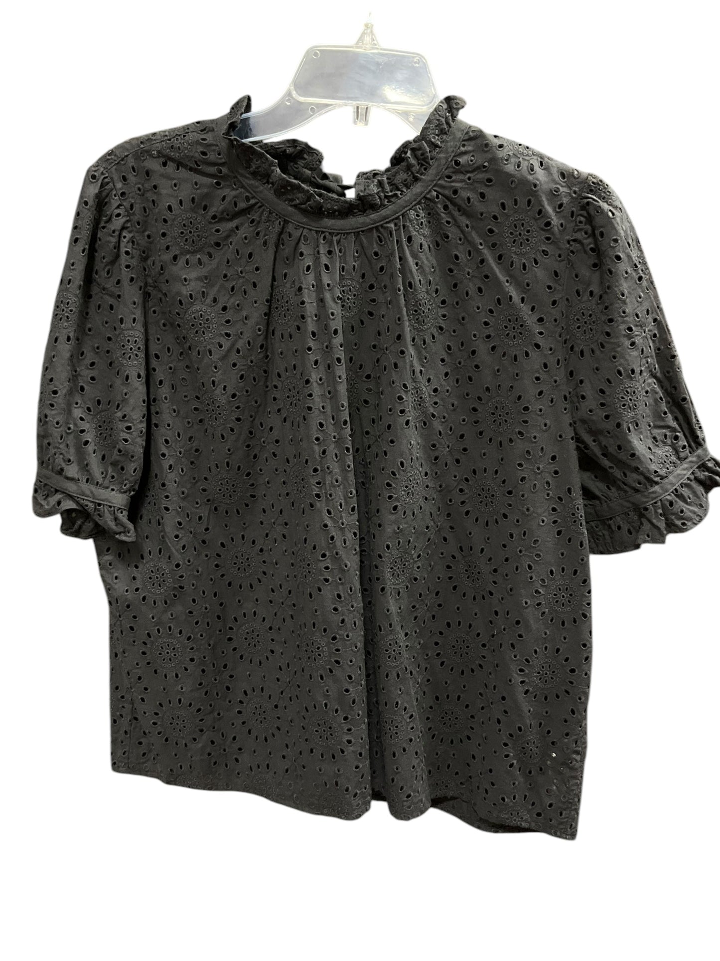 Top Short Sleeve By Madewell In Black, Size: Xl