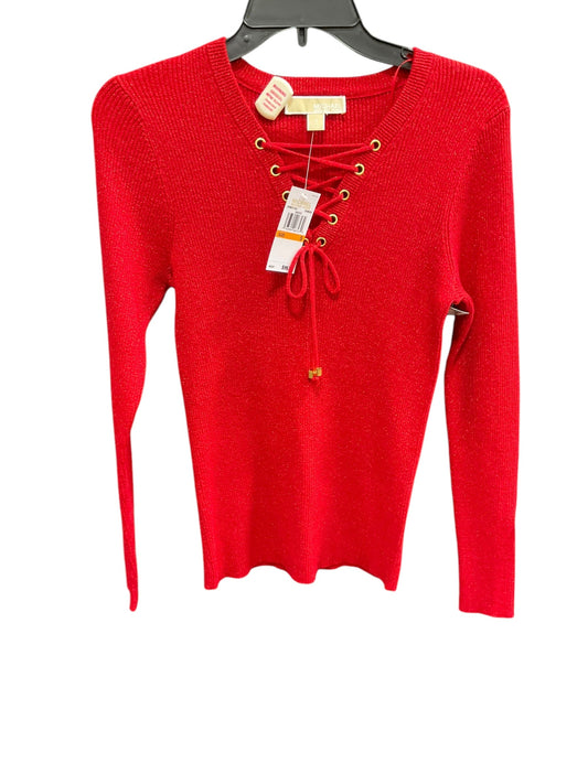 Sweater By Michael By Michael Kors In Red, Size: S