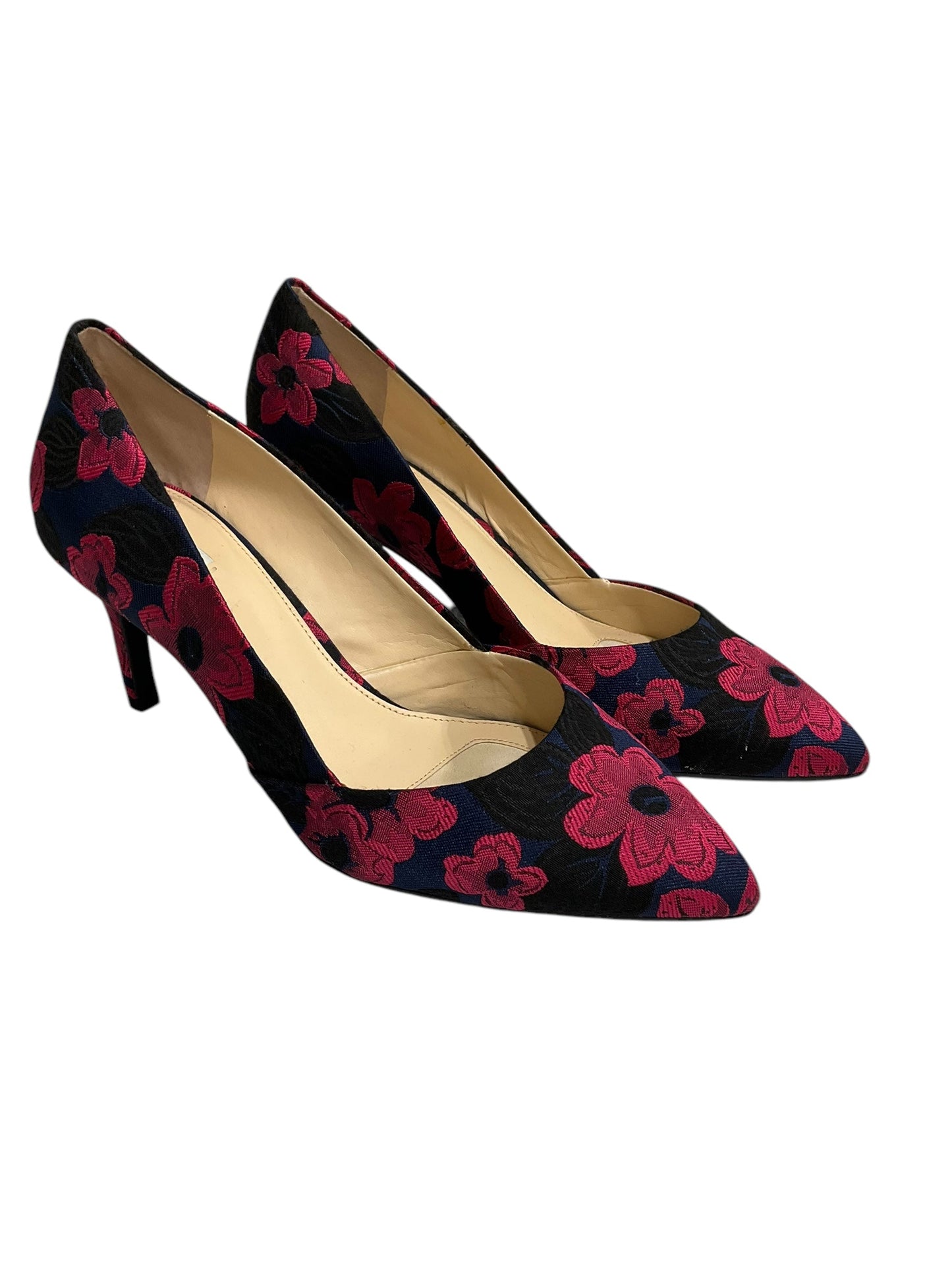 Shoes Heels Stiletto By Alex Marie In Floral Print, Size: 9.5