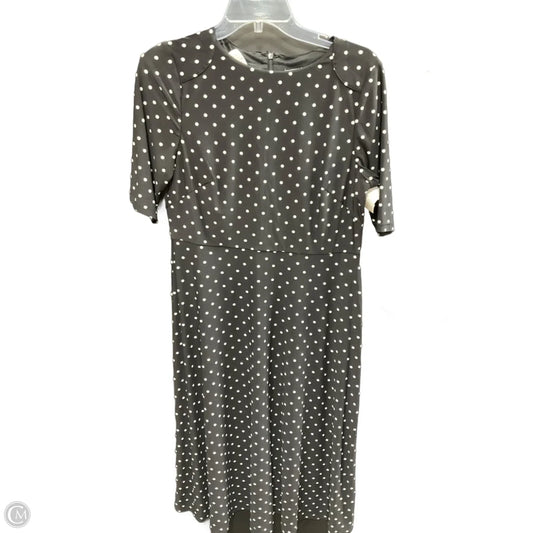 Dress Casual Short By Anne Klein In Polkadot Pattern, Size: 8