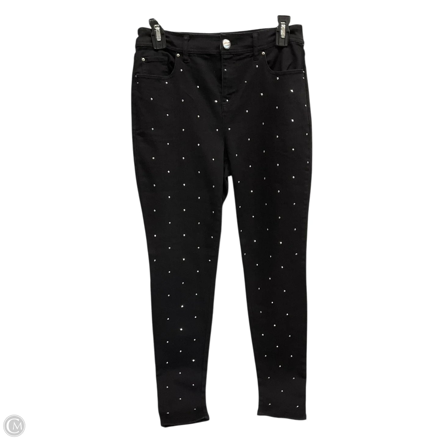 Jeans Skinny By Bar Iii In Black, Size: 2
