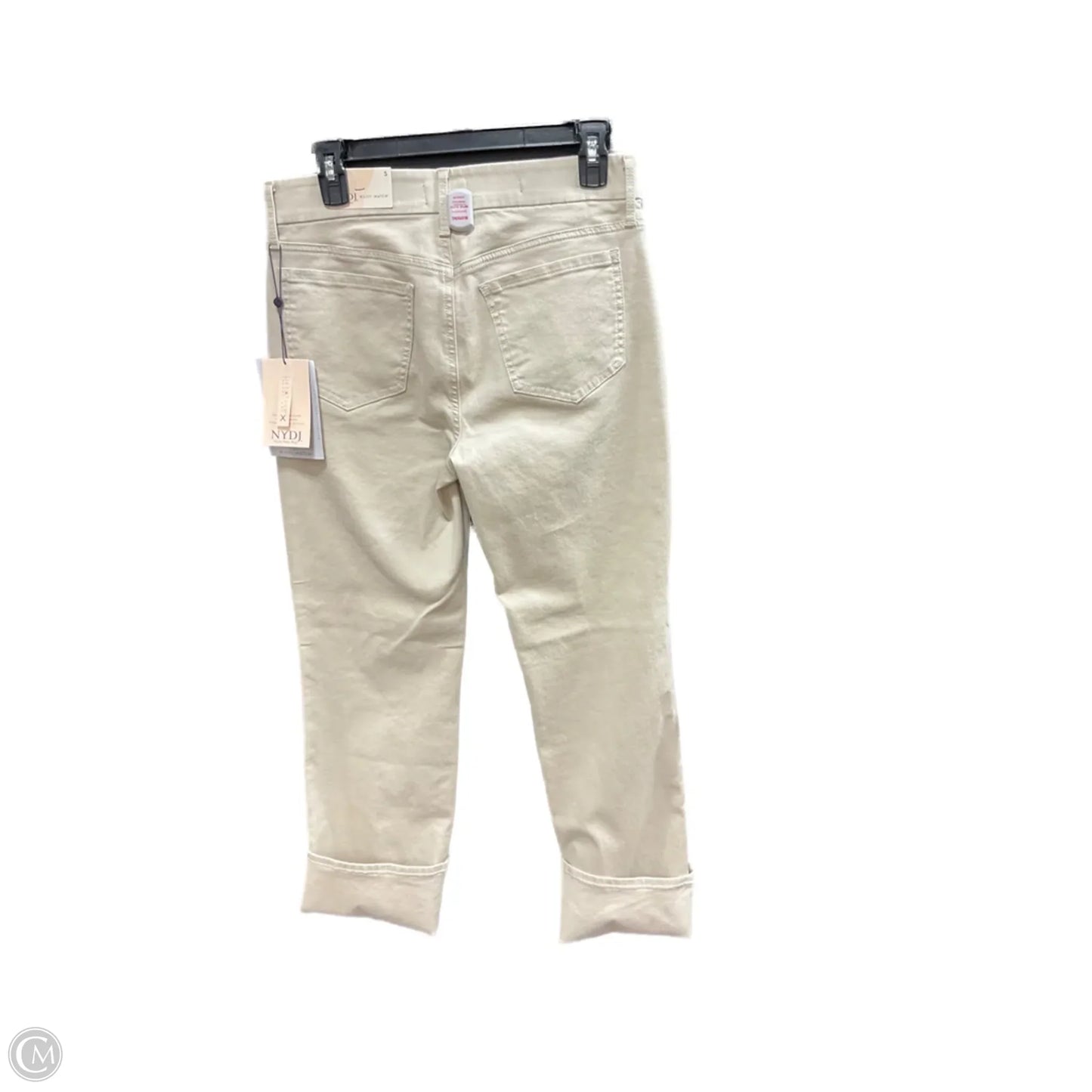 Jeans Straight By Not Your Daughters Jeans In Tan, Size: S