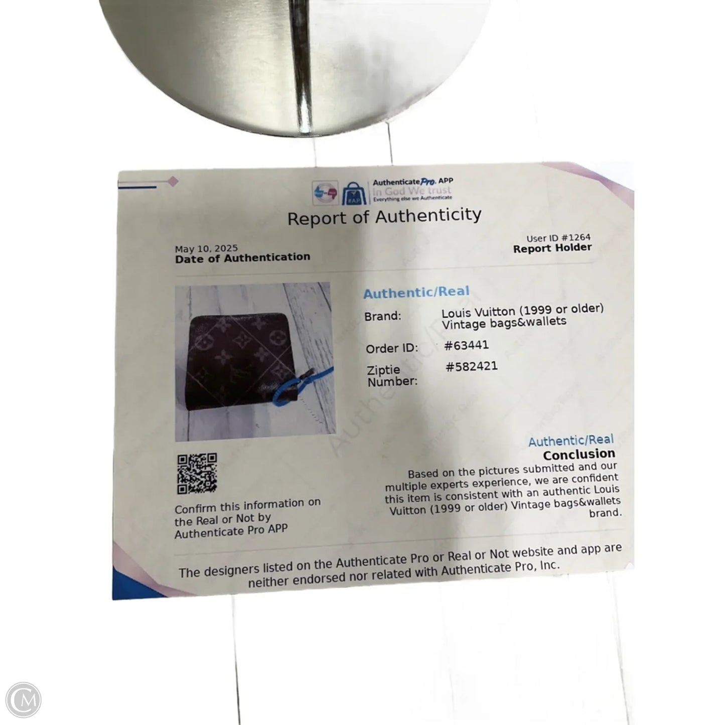 Wallet Luxury Designer By Louis Vuitton, Size: Small