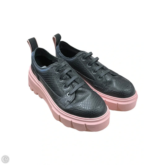 Shoes Heels Platform By Sorel In Black & Pink, Size: 8