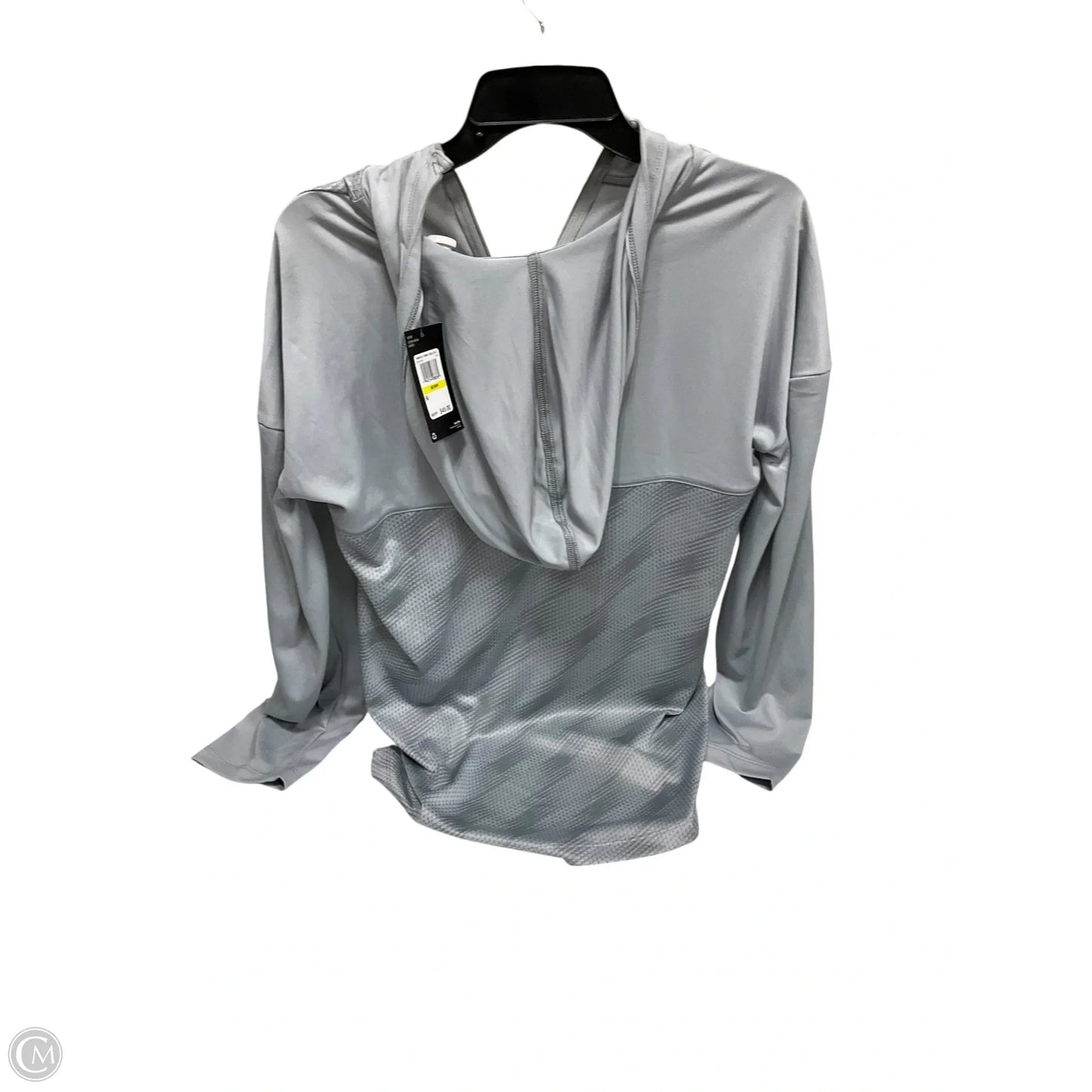 Athletic Jacket By Under Armour In Grey, Size: M