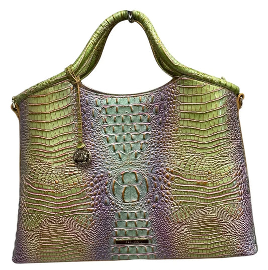 Handbag Designer By Brahmin, Size: Large