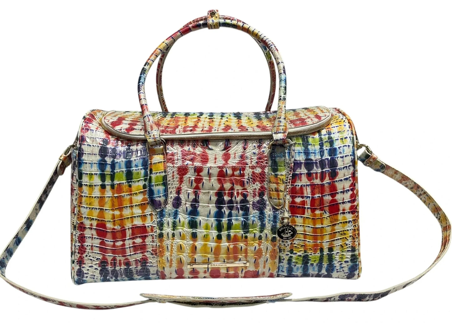 Duffle And Weekender Designer By Brahmin, Size: Large