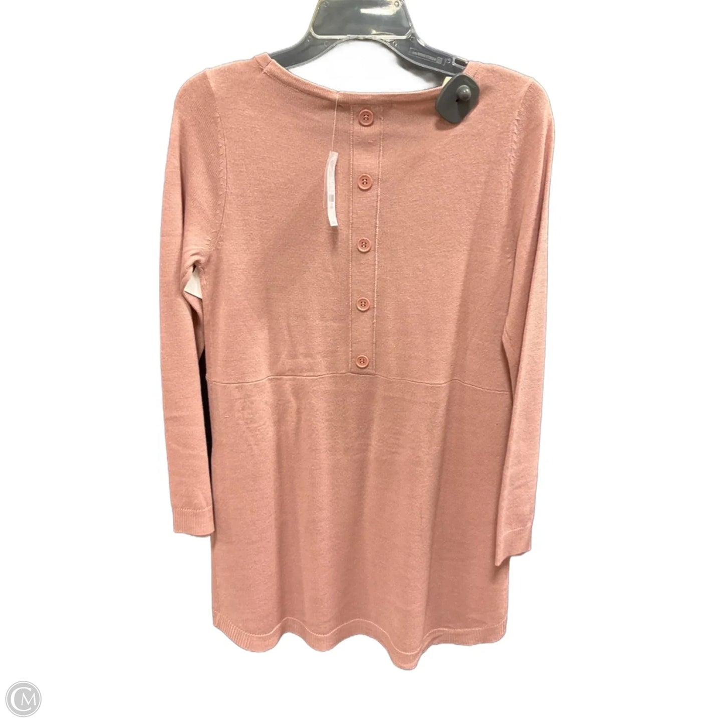 Tunic Long Sleeve By New York And Co In Pink, Size: Xs