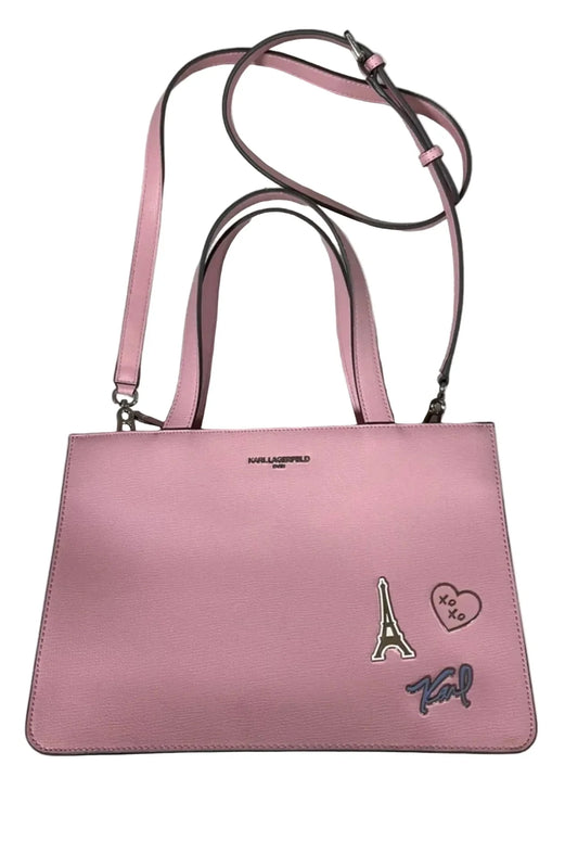 Handbag Designer By Karl Lagerfeld, Size: Medium