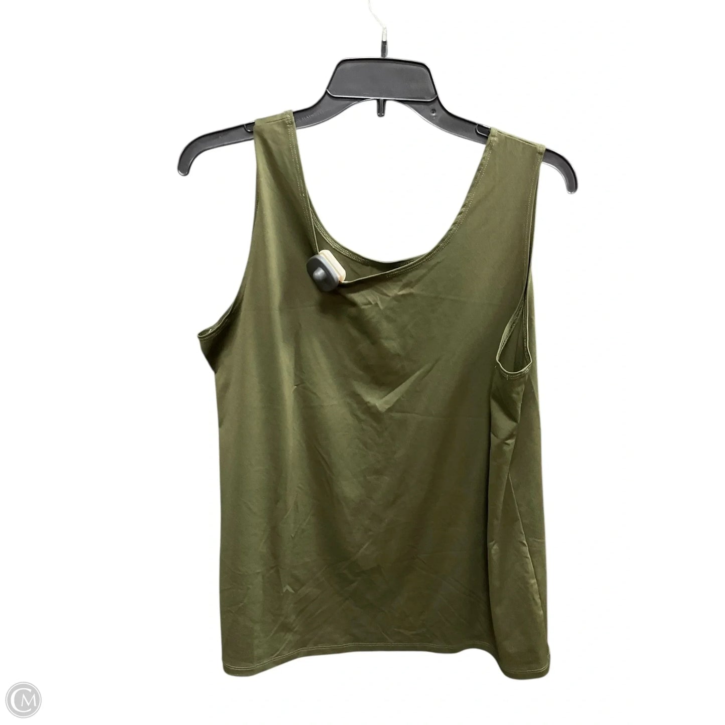 Top Sleeveless Basic By Chicos In Green, Size: 1x
