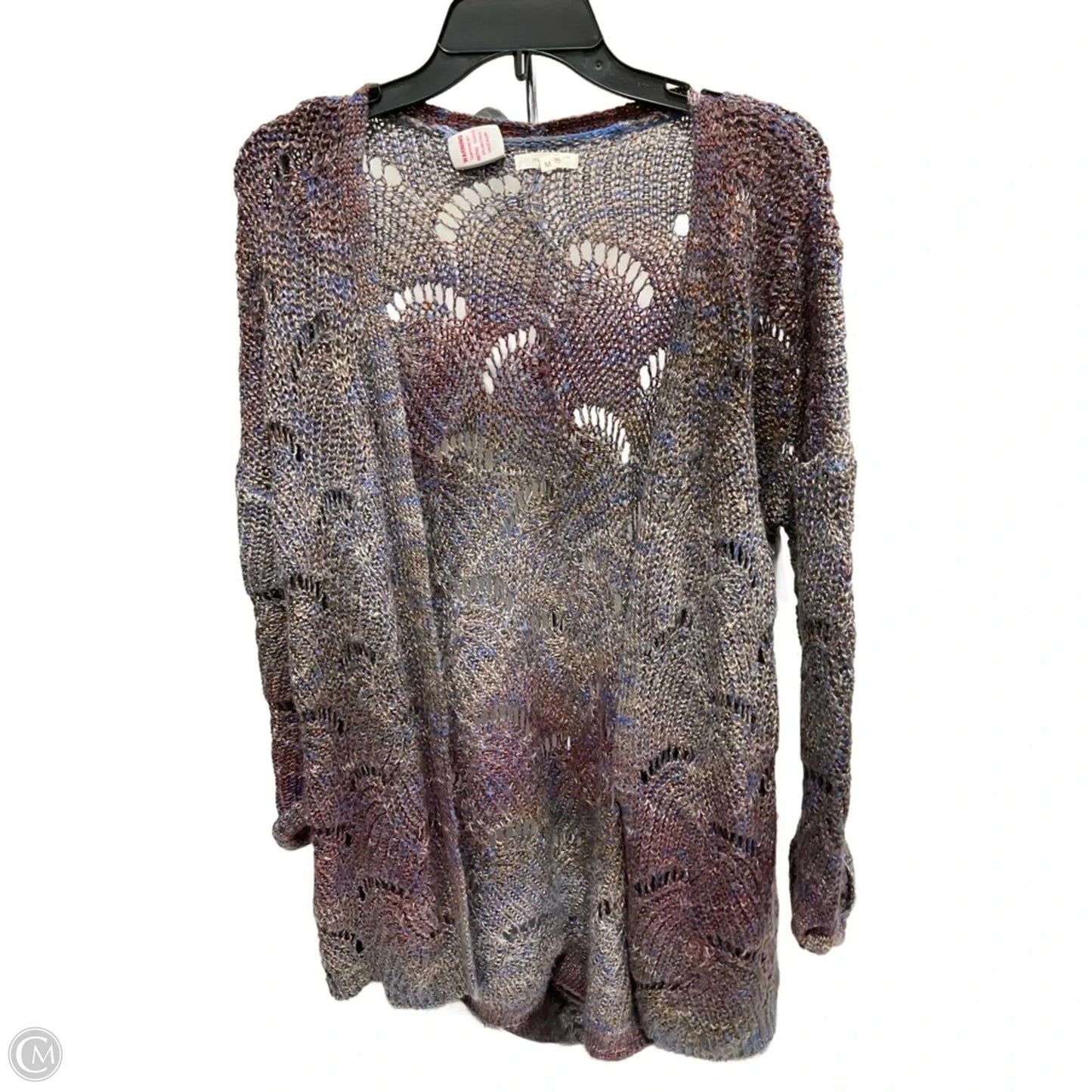 Sweater Cardigan By Maurices In Multi-colored, Size: M