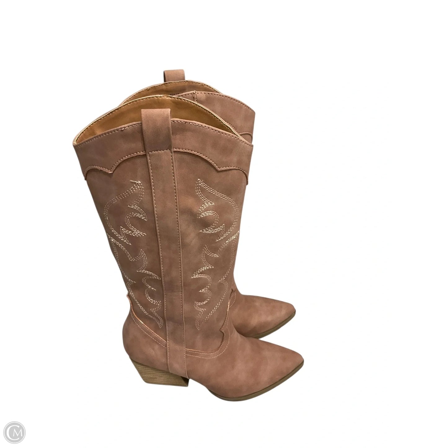 Boots Western By Dolce Vita In Beige, Size: 6