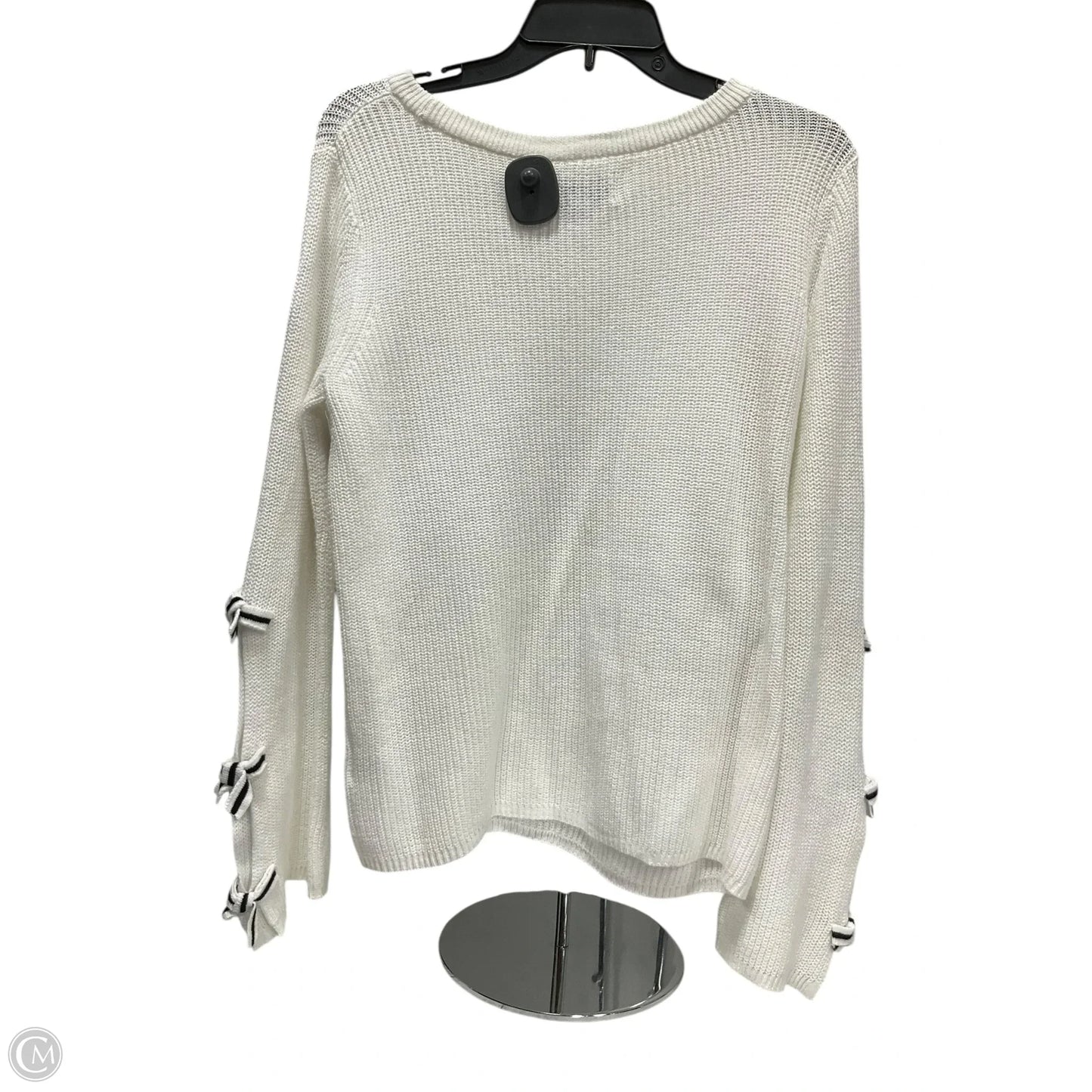 Sweater By Elle In White, Size: S