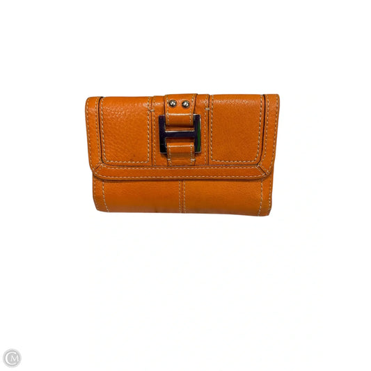 Wallet Leather By Fossil, Size: Small