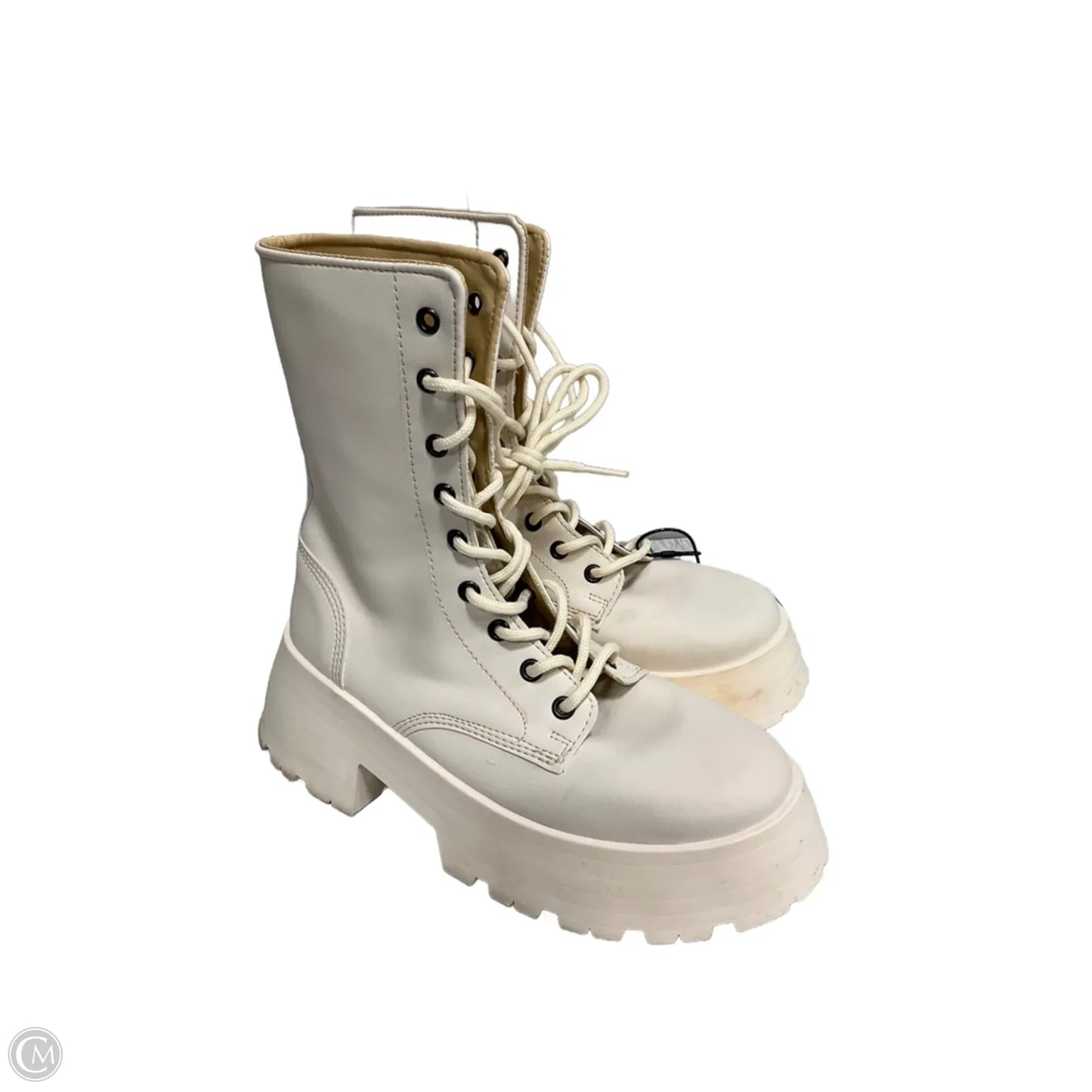 Boots Combat By Asos In Black, Size: 6.5