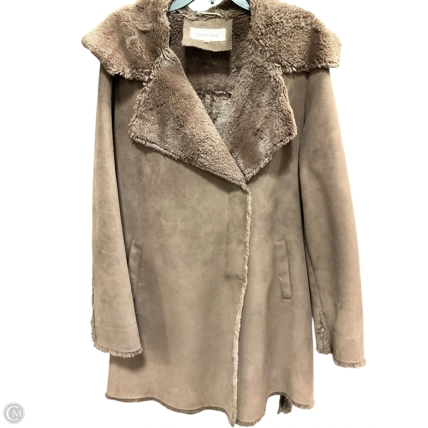 Coat Other By Calvin Klein In Brown, Size: M