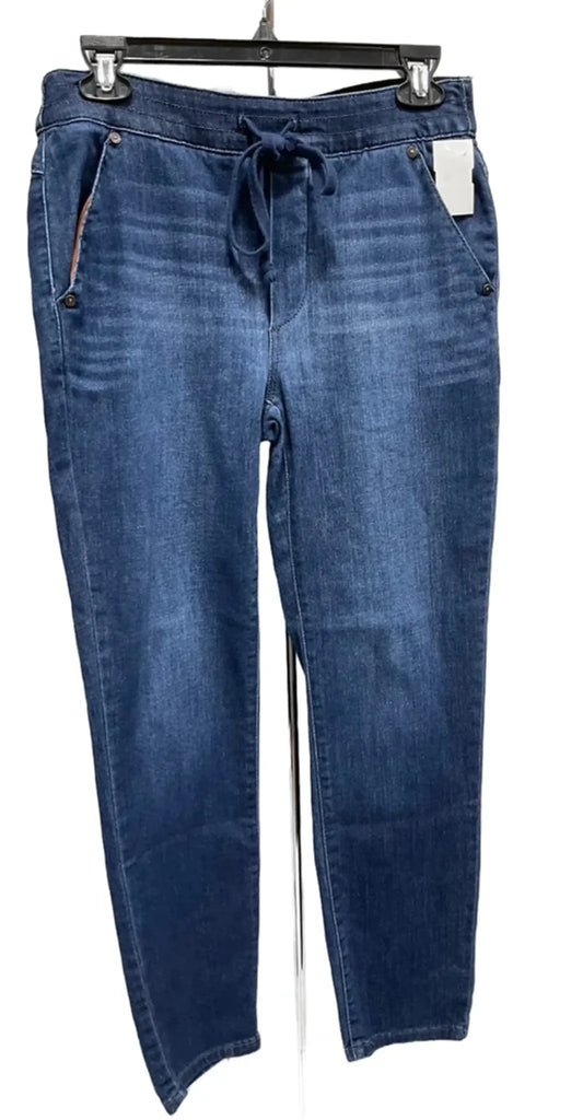 Jeans Straight By Democracy In Blue Denim, Size: 4