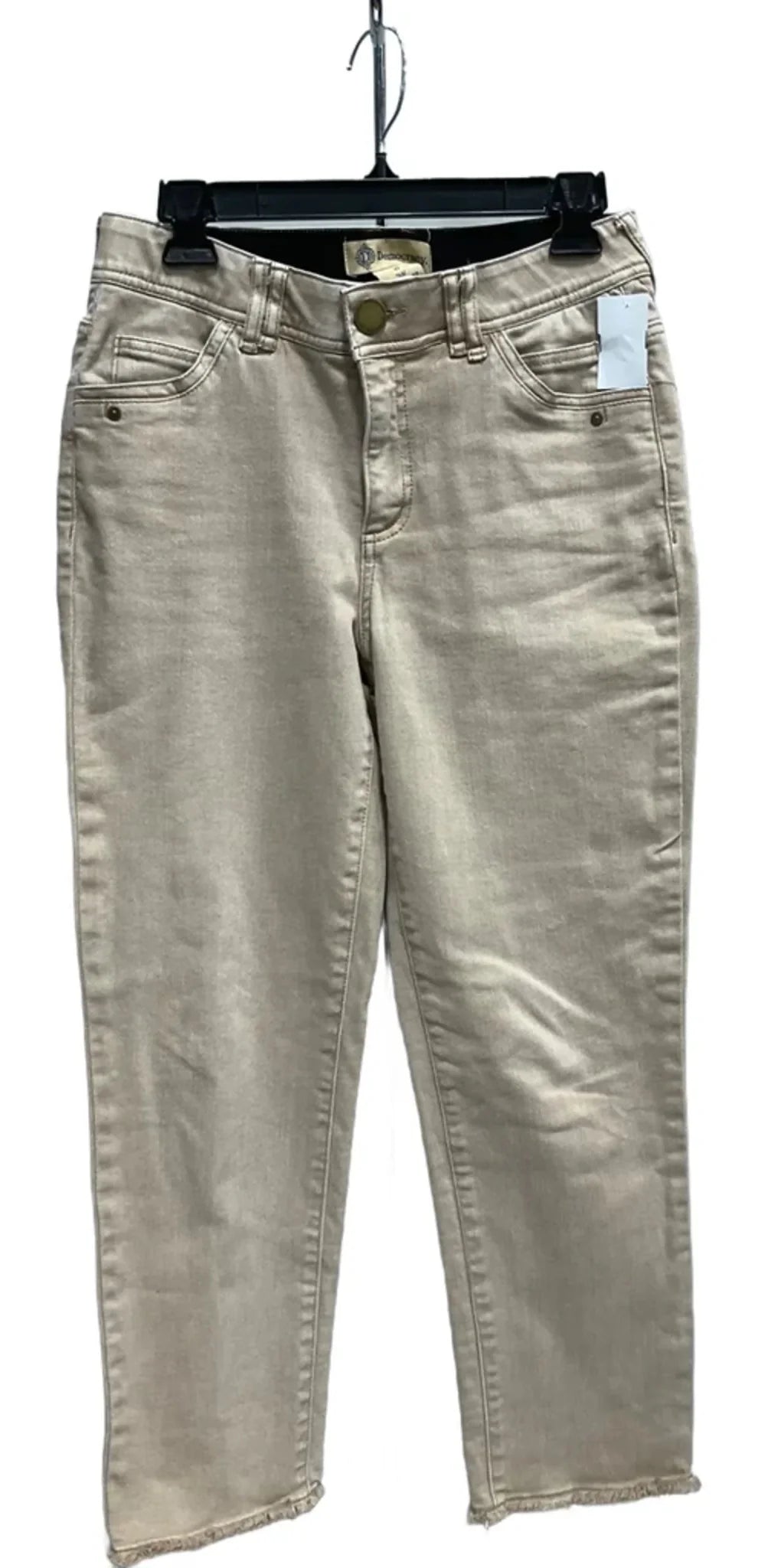 Jeans Straight By Democracy In Tan, Size: 6