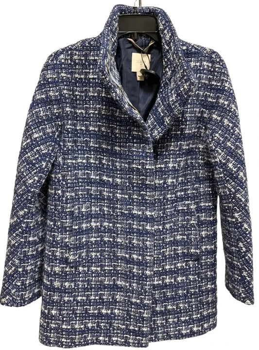 Coat Other By J. Crew In Blue & White, Size: 2