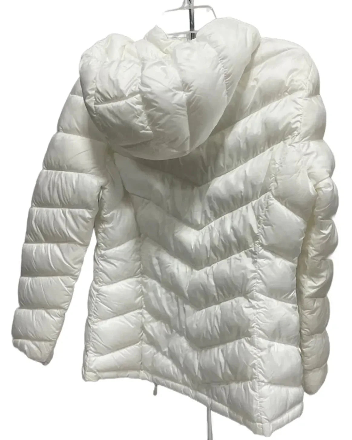 Coat Puffer & Quilted By Charter Club In White, Size: M
