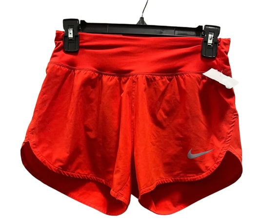 Athletic Shorts By Nike Apparel In Orange, Size: Xs