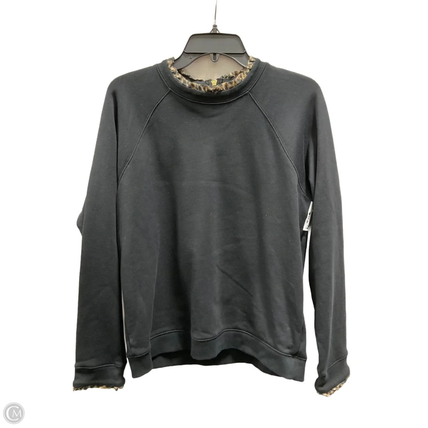 Top Long Sleeve By J. Crew In Black, Size: L