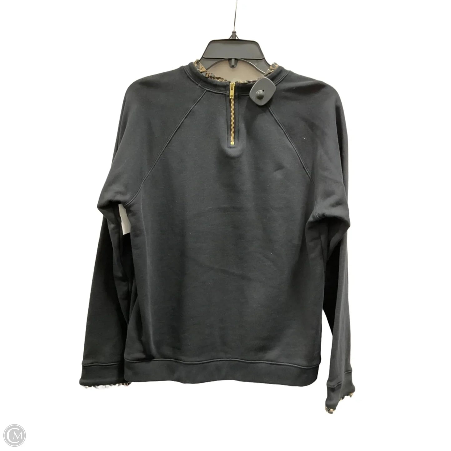 Top Long Sleeve By J. Crew In Black, Size: L