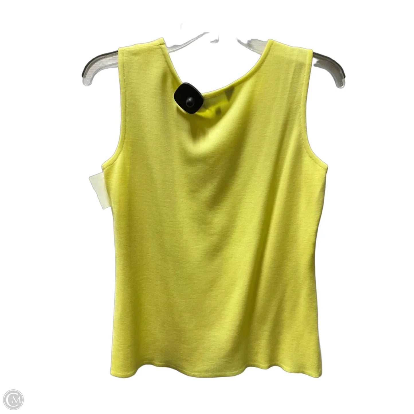 Top Sleeveless Basic By Ming Wang In Yellow, Size: S