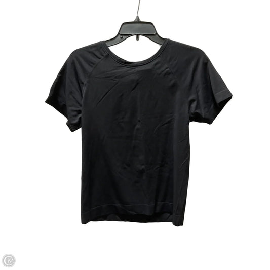 Athletic Top Short Sleeve By Mondetta In Black, Size: L